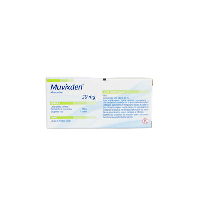 MUVIXDEN Tabletas 20mg – Tratamiento Cognitivo