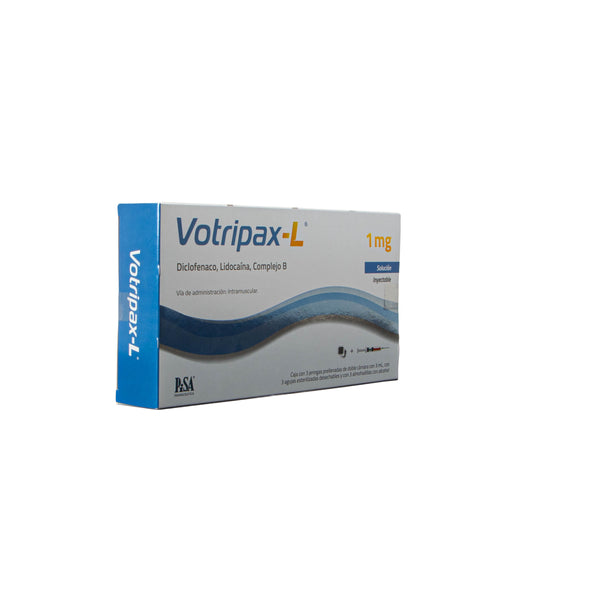 VOTRIPAX L 1MG Ampollas – Analgésico y Antiinflamatorio