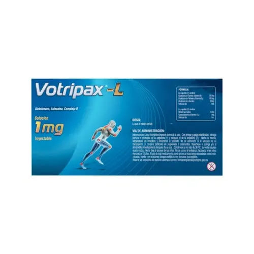 VOTRIPAX L 1MG Ampollas – Analgésico y Antiinflamatorio
