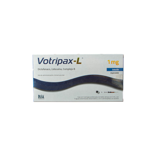 VOTRIPAX L 1MG Ampollas – Analgésico y Antiinflamatorio