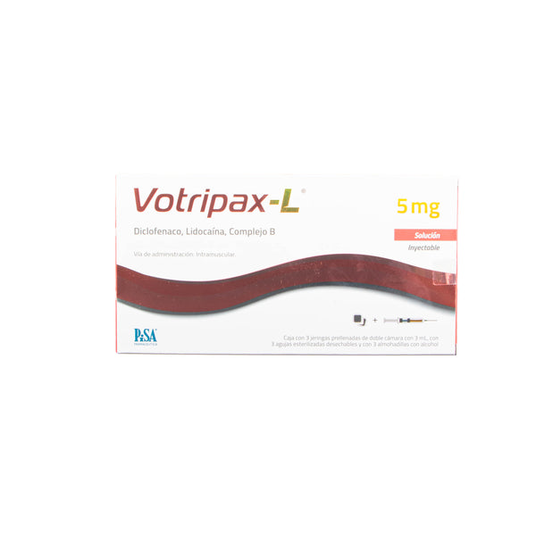 Votripax L Solución Inyectable 5mg – Analgésico