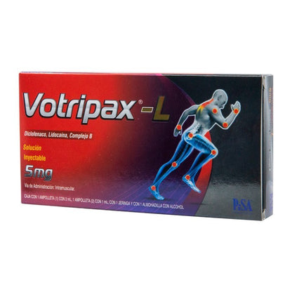 Votripax L Solución Inyectable 5mg – Analgésico