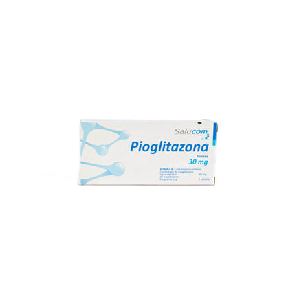 SM Pioglitazona Tabletas 30mg – Control Glucémico