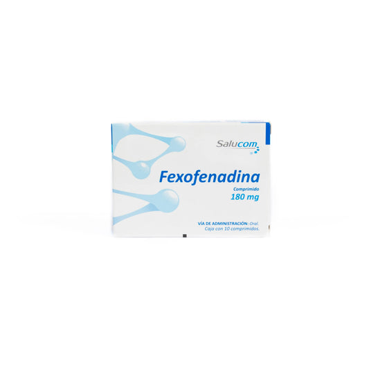 SM Fexofenadina Tabletas 180mg – Antihistamínico