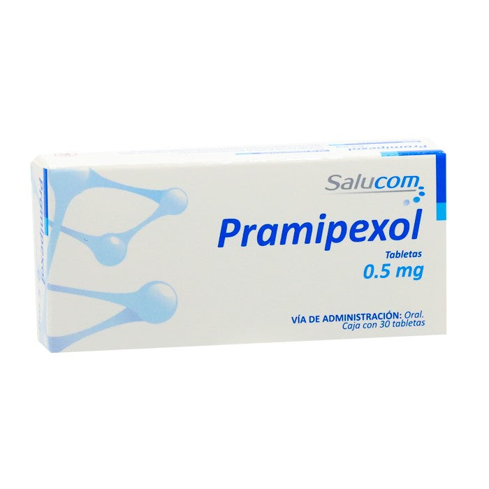 Pramipexol 0.5 Mg, Pramipexol, Caj. C/30 Tab.