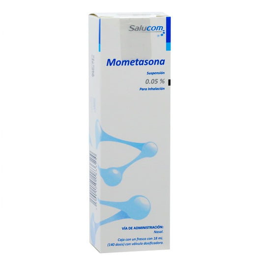 Mometasona 0.05g Susp P/Inh Envc/18 Ml
