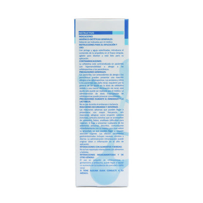 SM Cefalotina 1G Solución Inyectable – Antibiótico