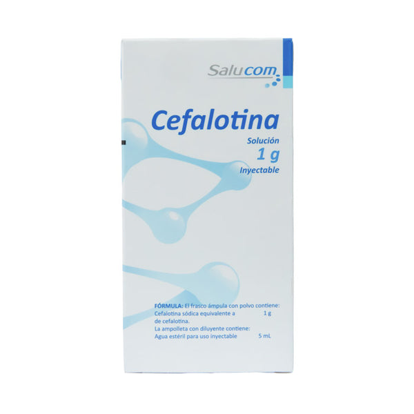 SM Cefalotina 1G Solución Inyectable – Antibiótico