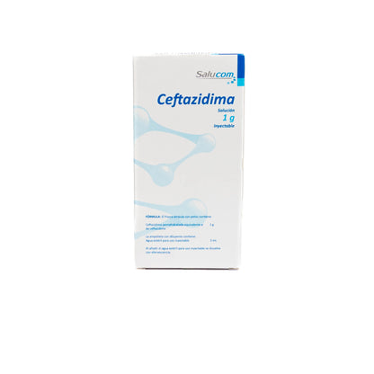 SM Ceftazidima 1g Solución Inyectable – Antibiótico