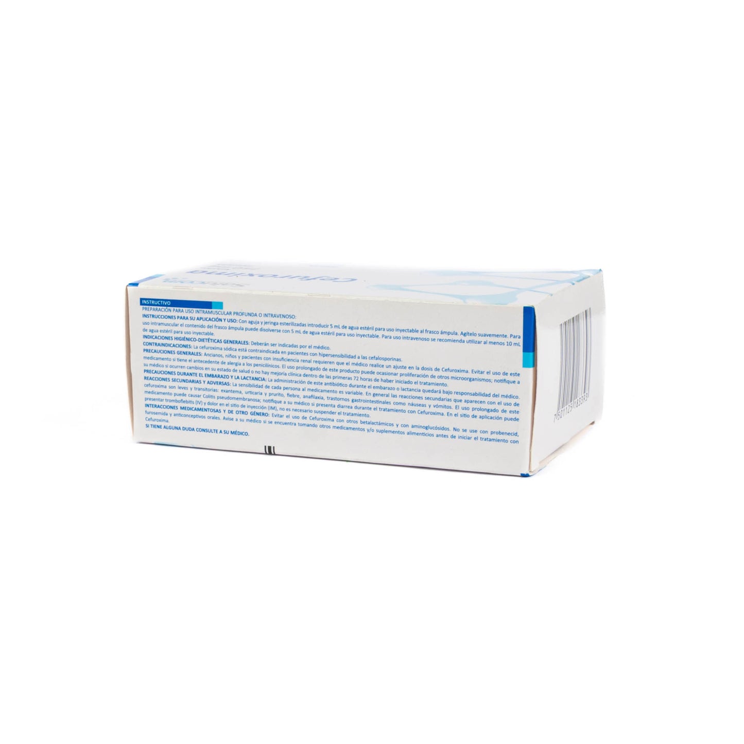 SM Cefuroxima 750mg 5ml Amp – Antibiótico