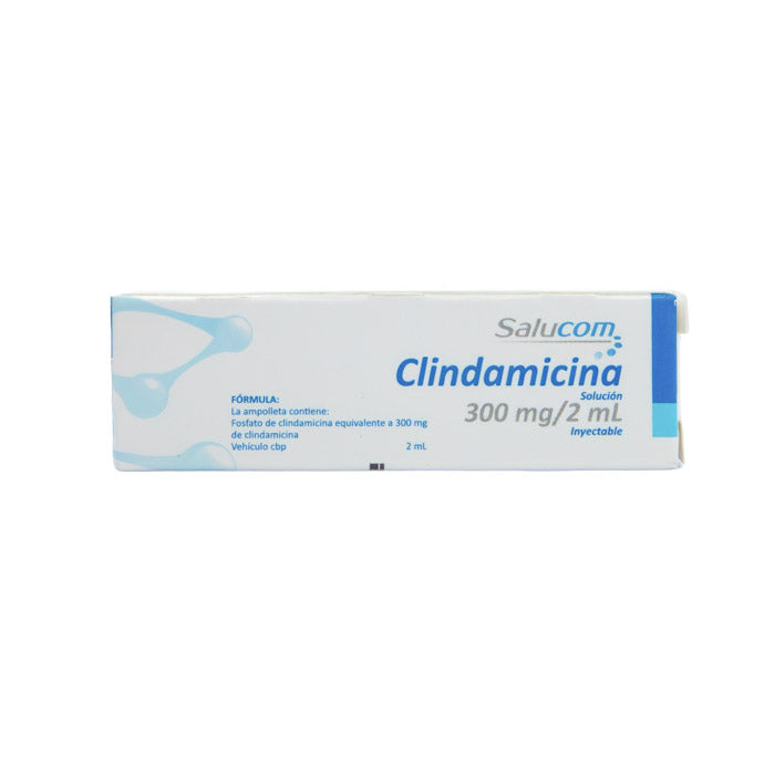 Clindamicina Solución Inyectable 300mg/2ml – Antibiótico