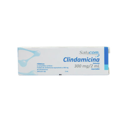 Clindamicina Solución Inyectable 300mg/2ml – Antibiótico