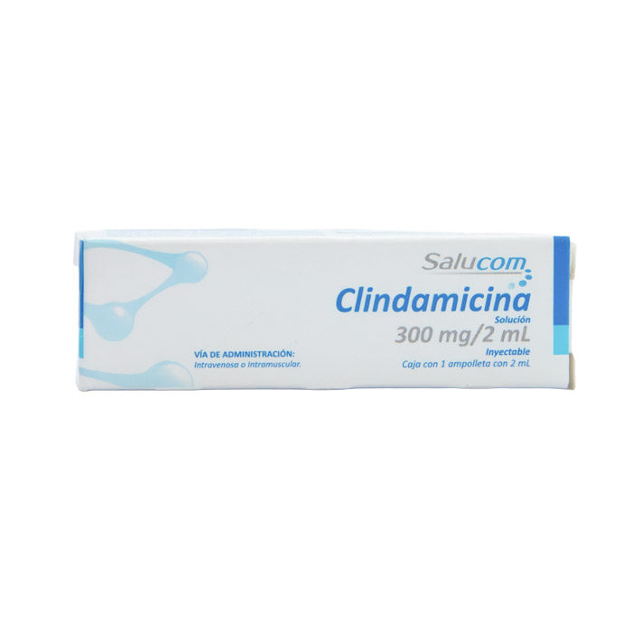Clindamicina Solución Inyectable 300mg/2ml – Antibiótico