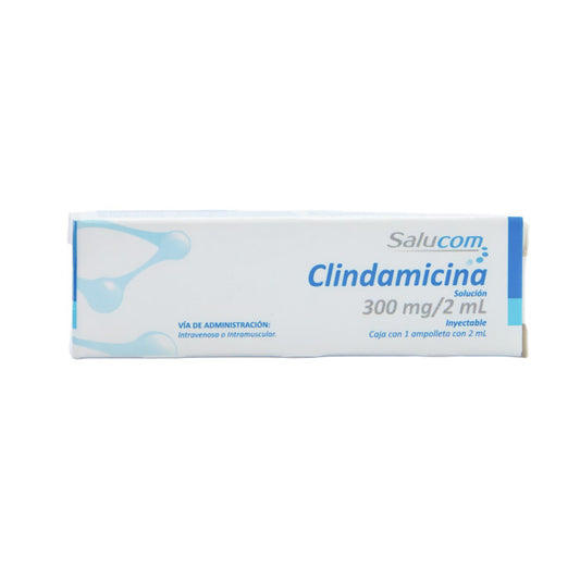 Clindamicina Solución Inyectable 300mg/2ml – Antibiótico