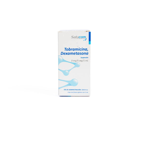 SM Tobrami/Dexam Solución 3mg/1mg/ml – Antibiótico/Oftálmico