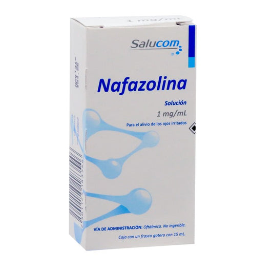 Nafazolina 1mg/1ml Fco C/15 Ml Sol Oft