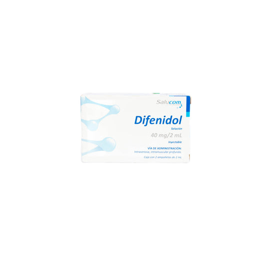 SM Difenidol Solución Inyectable 40 mg/2ml – Antiemético