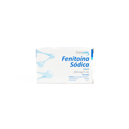 Fenitoína Solución Inyectable 250mg/5ml – Anticonvulsivo
