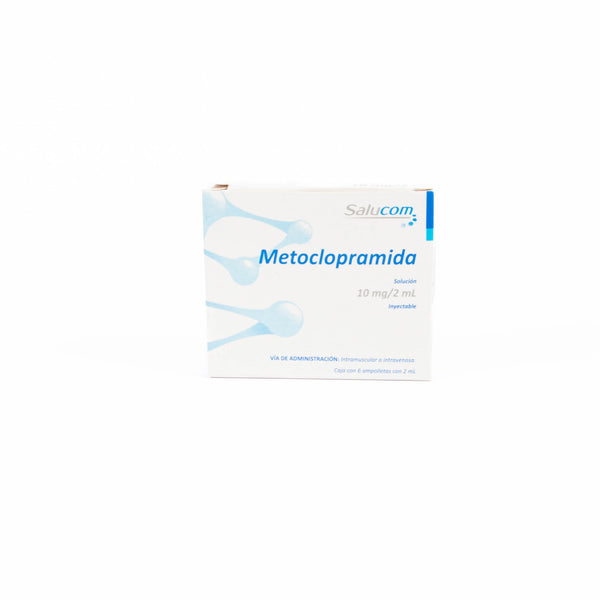 Metoclopramida Solución Inyectable 10mg/2ml – Antiemético
