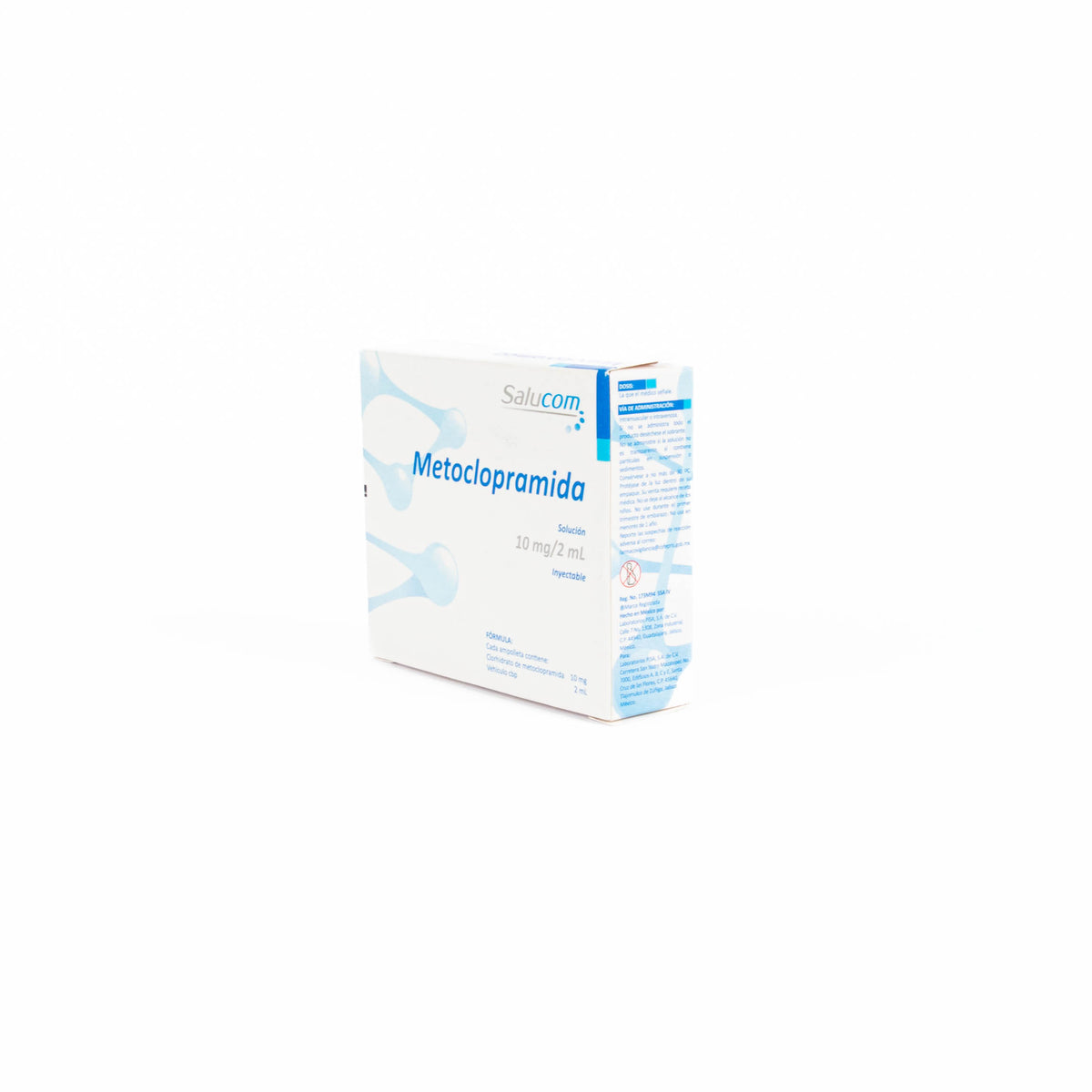 Metoclopramida Solución Inyectable 10mg/2ml – Antiemético – Farmacia La Paz