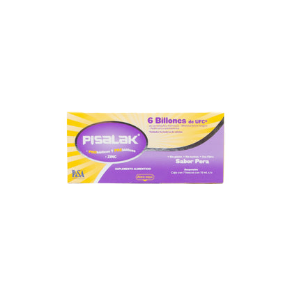 PISALAK 6BILLON UFC ZIN/FIBR Solución – Salud Digestiva