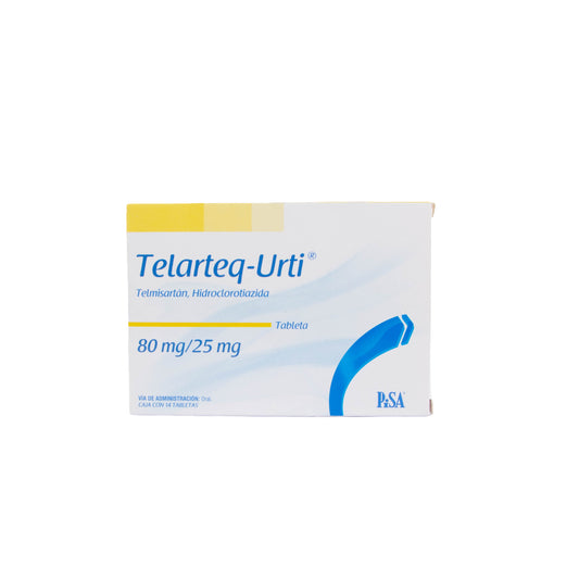 Telarteq URTI Tabletas 80/25mg – Antihipertensivo