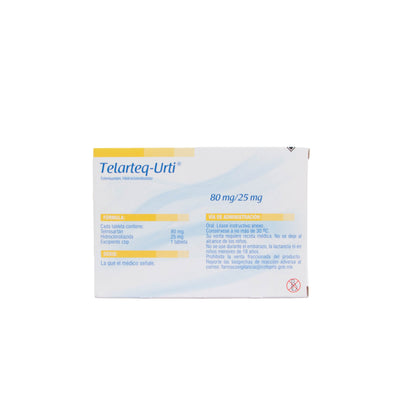 Telarteq URTI Tabletas 80/25mg – Antihipertensivo