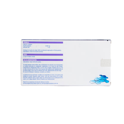 Galactus Solución 100UI/ML – Insulina Glargina