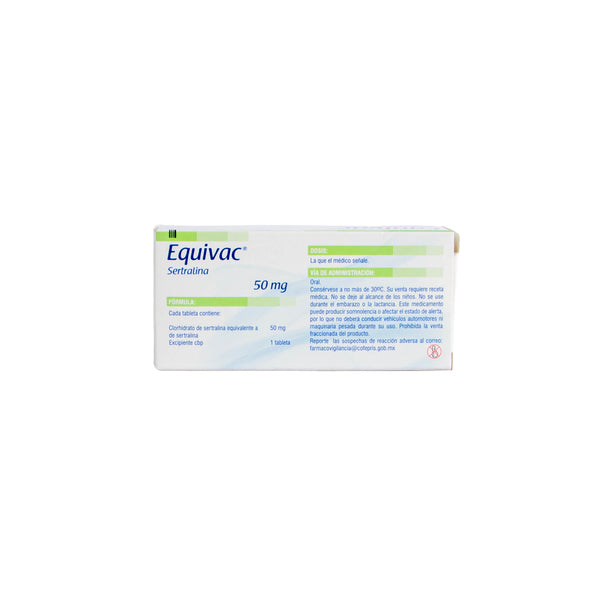 Equivac Tabletas 50mg – Antidepresivo