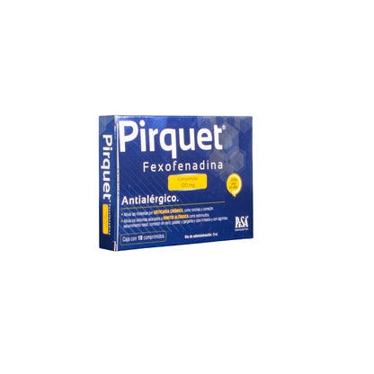 Pirquet 120mg Comp Imag Cubos – Antihistamínico