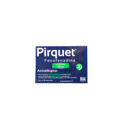 Pirquet 180mg Comp Imag Cubos – Antihistamínico