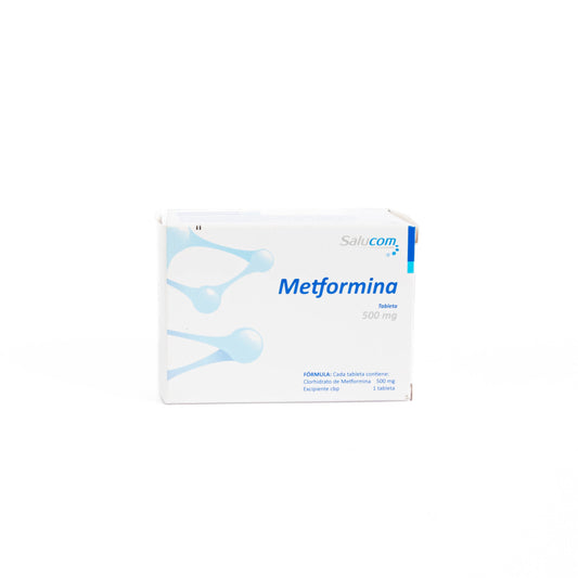 SM Metformina 500mg Tabletas – Antidiabético