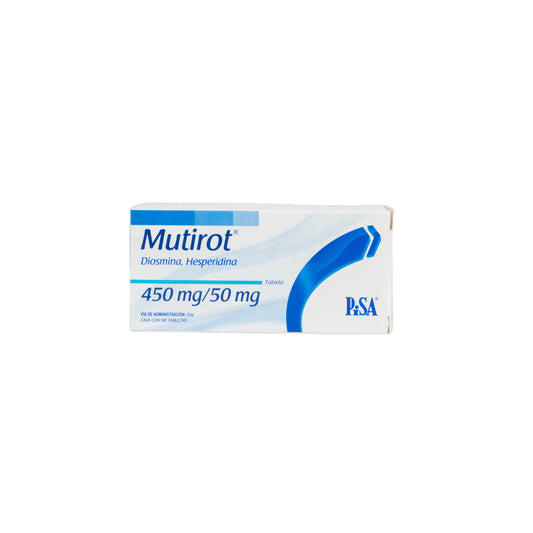 Mutirot Tabletas 450mg/50mg – Uso Venoso
