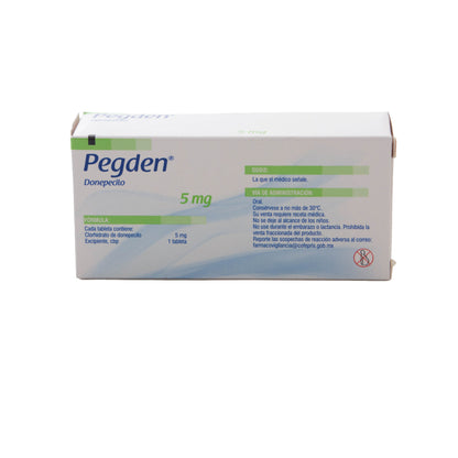 PEGDEN 5MG Tabletas – SNCB