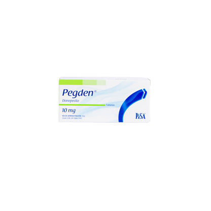PEGDEN Tabletas 10mg – Sistema Nervioso Central