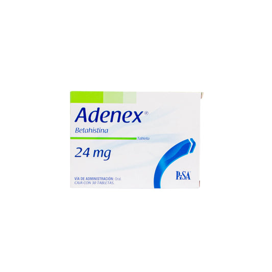 Adenex 24 mg Tabletas – Tratamiento de Vértigo