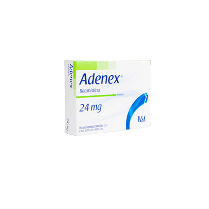Adenex 24 mg Tabletas – Tratamiento de Vértigo