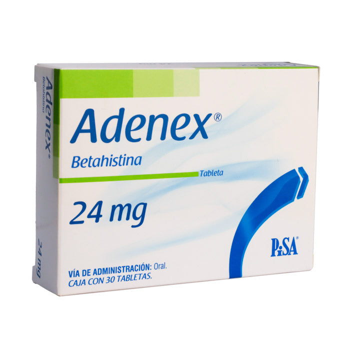 Adenex 24 mg, Betahistina, 30 Tab.