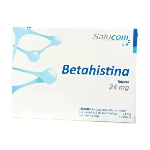 Betahistina 24 Mg, Caj C/30 Tab.