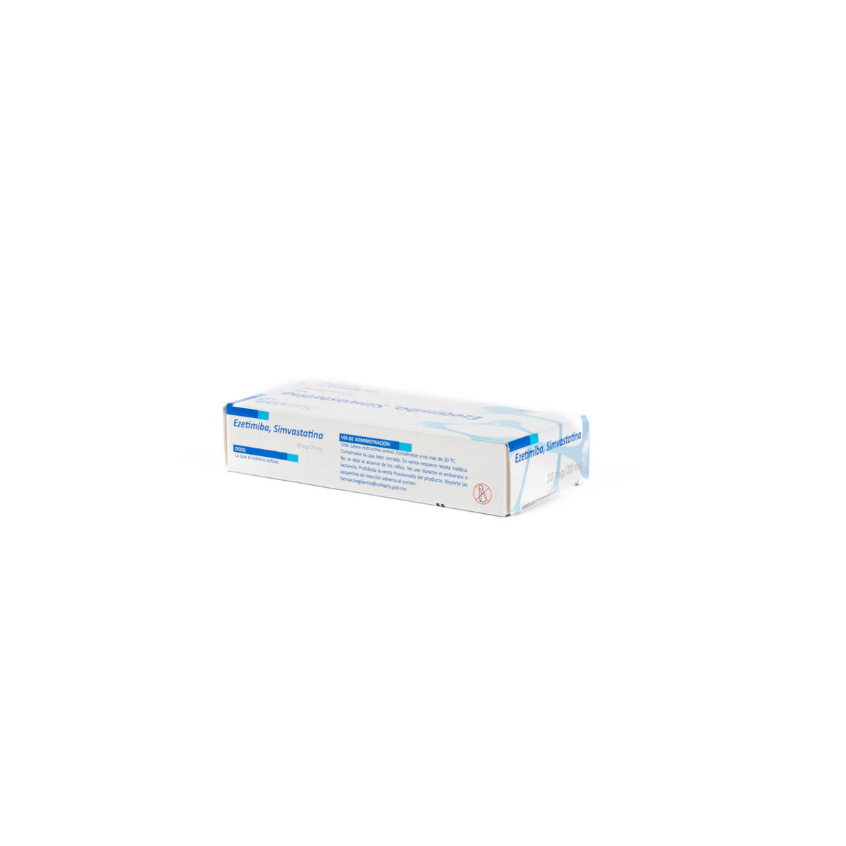 SM EZETIM/SIMVAS Tabletas 10/20mg – Colesterol – Farmacia La Paz