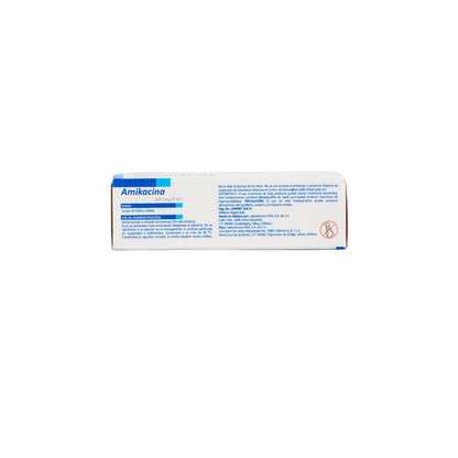 SM Amikacina Solución Inyectable 100mg – Antibiótico