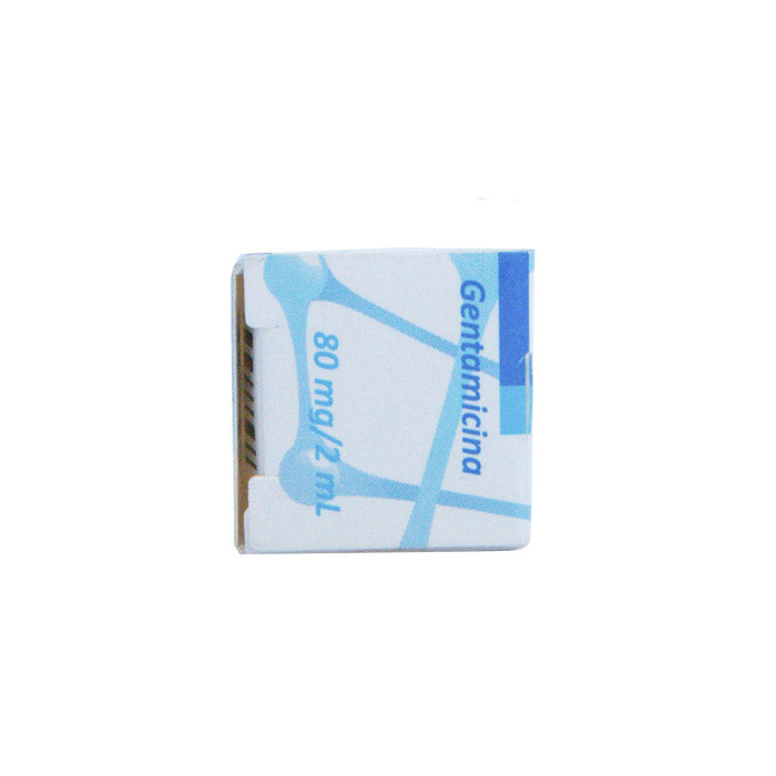 SM Gentamicina Solución Inyectable 160mg/2ml – Antibiótico