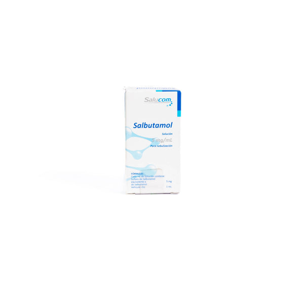 SM Salbutamol Solución 5mg/ml – Broncodilatador