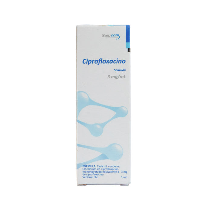 SM Ciprofloxacino Solución Oftálmica 0.3% – Antibiótico