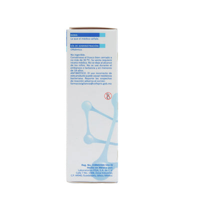 SM Ciprofloxacino Solución Oftálmica 0.3% – Antibiótico