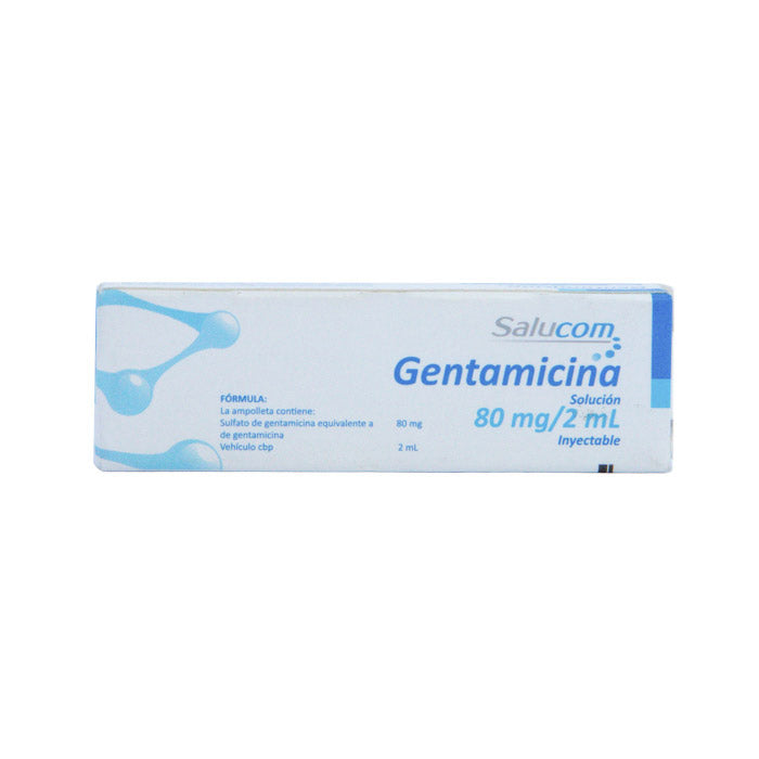 SM Gentamicina Ampolla 80mg/2ml – Antibiótico