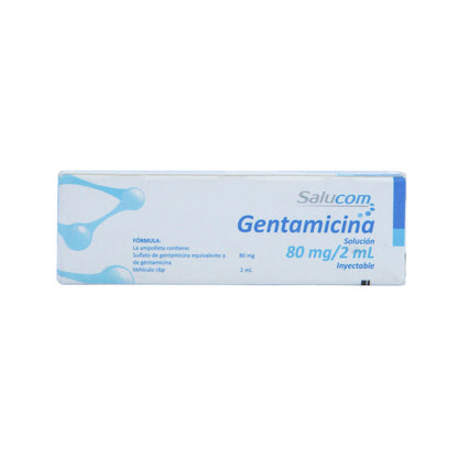 SM Gentamicina Ampolla 80mg/2ml – Antibiótico