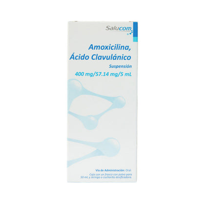 SM AMOXI/CLAV Suspensión 400mg/57.14mg – Antibiótico