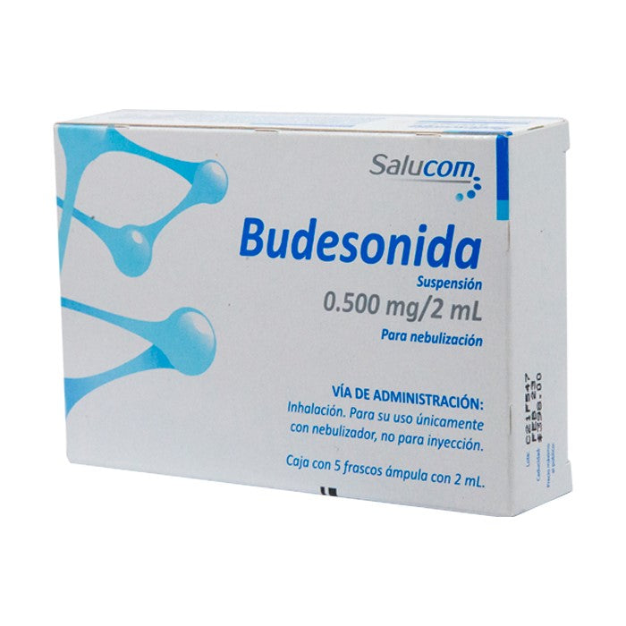 Budesonida 0.250 mg / mL susp. Neb caj. c/5 fcos c/2 mL