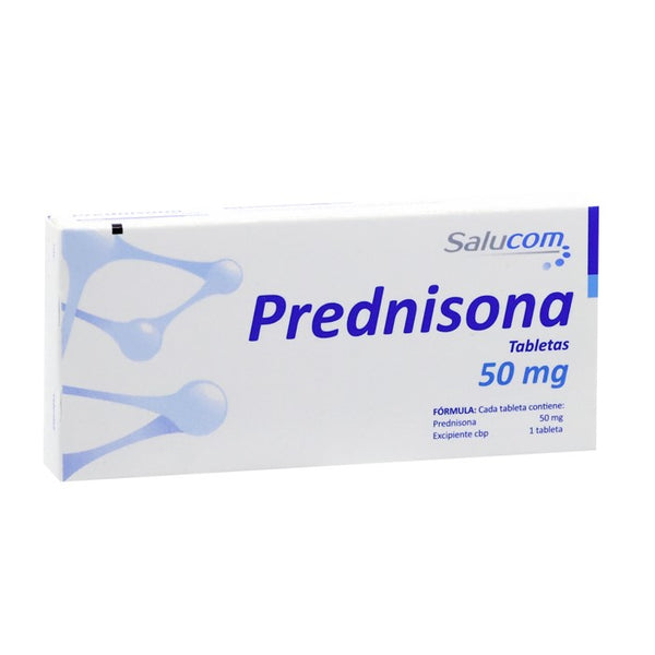 SM Prednisona Tabletas 50mg – Antiinflamatorio